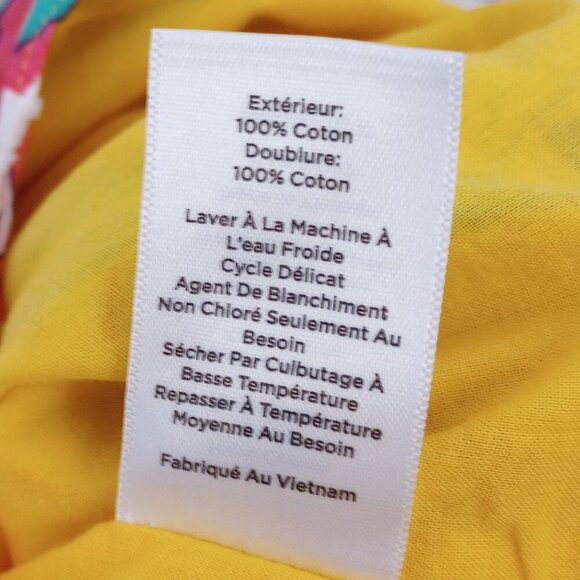 Talbots Tropical Birds of Paradise Floral Midi Dress - Picture 13 of 13